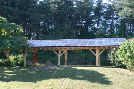 solar picnic pavilion